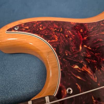 Fender American Deluxe Precision bass 2008 - Amber image 12