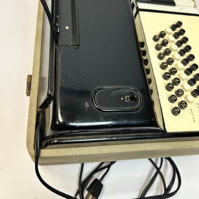 Farfisa Microrgan Made in Italy Rare 1950s-60s Functional with Legs and Lid image 5