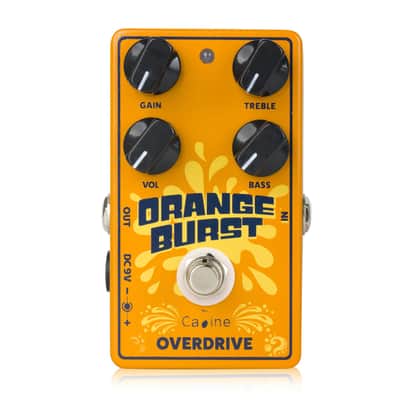 Caline CP-516 Orange Burst Overdrive Guitar Effect Pedal True Bypass (Price includes the import duty for US buyer) image 1