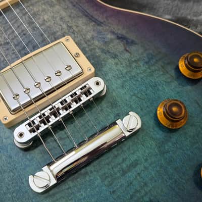 2017 Gibson Les Paul Standard T Electric Guitar - Blueberry Burst Finish + OHSC image 6