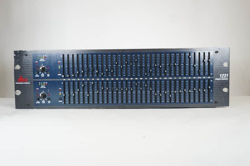 DBX 1231 Dual Channel 31-Band Graphic Equalizer Professional Audio image 1