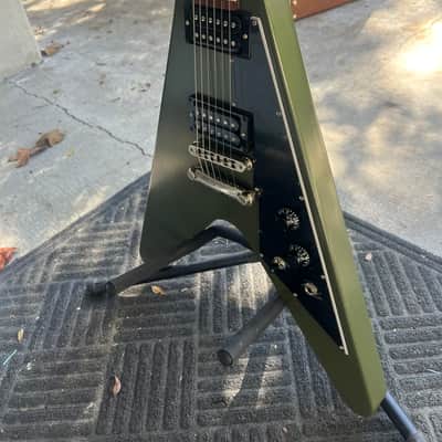 Gibson Flying V Tribute 2020 - Olive Drab image 11