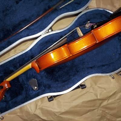Becker Model 100 size 1/4 violin. Romania, Very Good Condition image 14