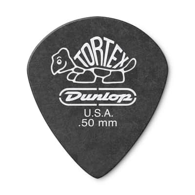 Dunlop TORTEX® PITCH BLACK JAZZ III PICK .50MM - 72pk - Pitch Black image 1