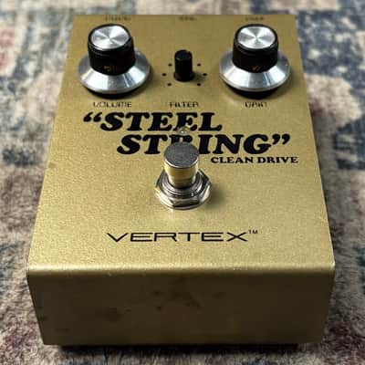 Vertex Steel String Clean Drive Guitar Effect Pedal w/ Box & Paperwork! image 3