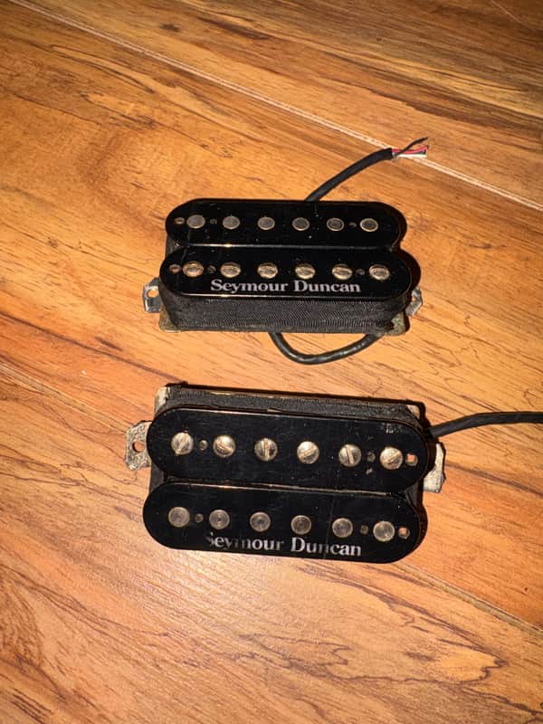 Seymour Duncan SH-6b Duncan Distortion Bridge Humbucker 2010s - Black image 1