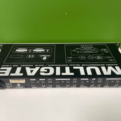 Behringer Multigate XR1400 Audio Interactive Quad Expander / Gate 1990s - Black / Silver image 2