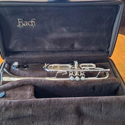 MINT/Unplayed since purchase Bach Stradivarius C Trumpet - Model C180SML229 - Silver Plated - 2002 Elkhart - Professional Grade, Original Case and Accessories image 14
