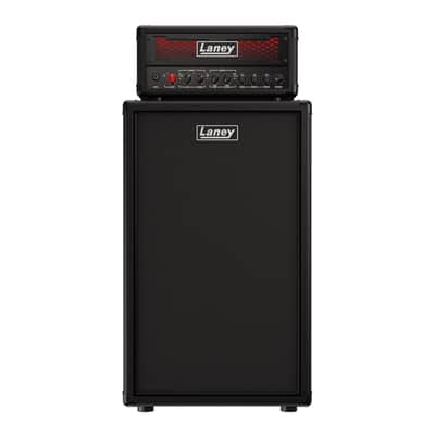 Laney IRF Dualrig 212 guitar rig 60W 2 channel amp head AND 2x12" cabinet with FX loop and DI IR cab sims image 1