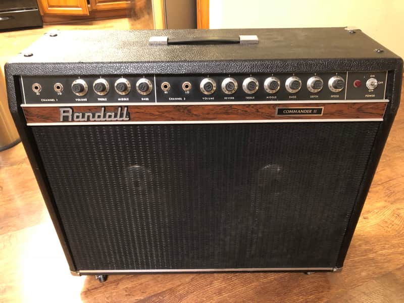 Randall Commander II Model RG-120-212 120-Watt 2x12" Guitar Combo image 1