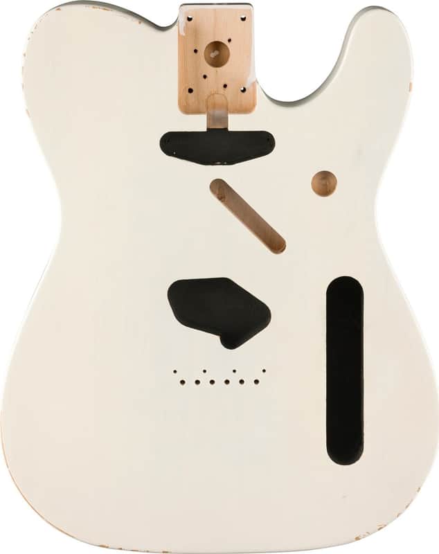 Fender Road Worn 50's Telecaster SS Alder Body, White Blonde image 1