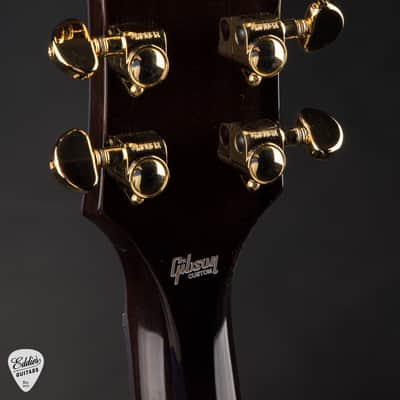 Gibson Custom Shop Made 2 Measure Les Paul Custom Figured Charcoal Widow 9.14 #CS600481 image 8