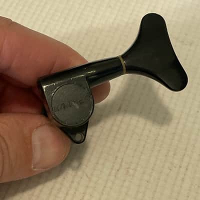 1 - 1980's Korean Era Kramer Bass Guitar Tuning Peg Tuner Machine Head 14MM image 4