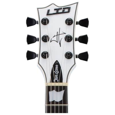 ESP LTD James Hetfield Iron Cross SW - Snow White image 4