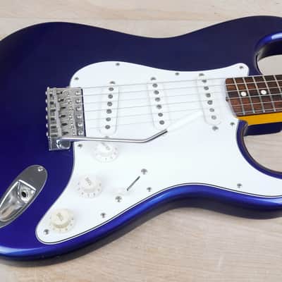 Fender ST62-TXMH Stratocaster Reissue CIJ 2004 Jupiter Blue w/ Gig Bag image 6
