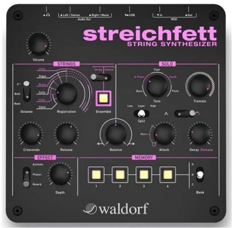 Waldorf Streichfett String Synthesizer image 1