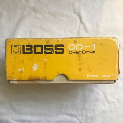 Boss OD-1 Overdrive Long Dash Black Label MIJ 1981 image 17