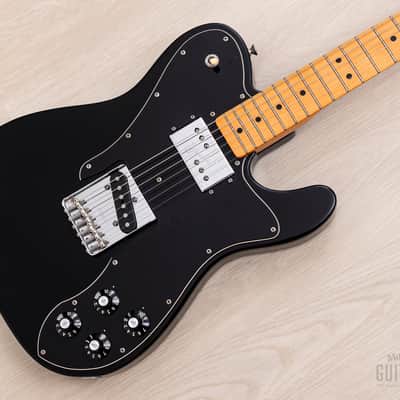 2004 Fender American Vintage '72 Telecaster Custom FSR Black Near-Mint w/ Case & Tag, Wide Range image 1