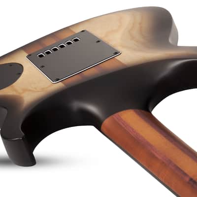 Schecter Banshee Mach-6 Evertune Left-handed, Fallout Burst 1420 image 12
