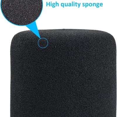 Foam Mic Windscreen, Pop Filter Wind Cover fits MXL 770 MXL 990 Condenser Cardioid Microphone image 3