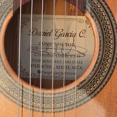 Daniel Garcia Classic Guitar All Solid Palo Escrito with Cedar Top 2025 - Laquer image 4