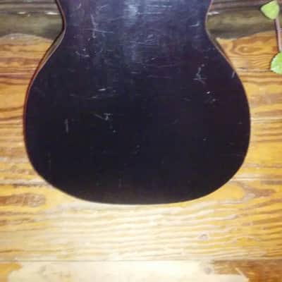 USA Lyra Slot Head Parlor art deco 1930's Striped Sunburst Inlaid Marquetry and case make an offer image 10