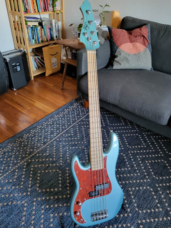 FAD bass Corona P5 Standard 2021 Pelham Blue image 1