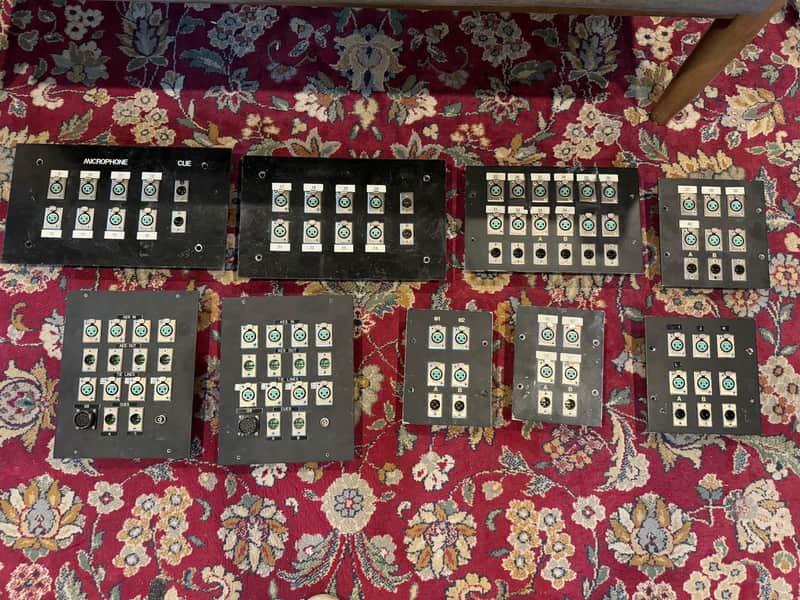 Vintage Switchcraft XLR Studio Wall Panels image 1