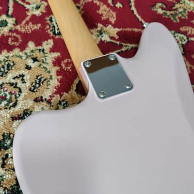 2025 Fender Japan FSR Collection Traditional II 60s Jaguar Shell Pink with Matching Headstock, 7.1 lbs, MIJ JD25 image 16