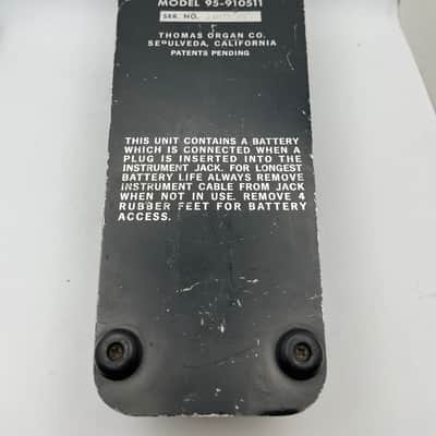 Thomas Organ Cry Baby Wah 1970's TDK Inductor x450 image 3