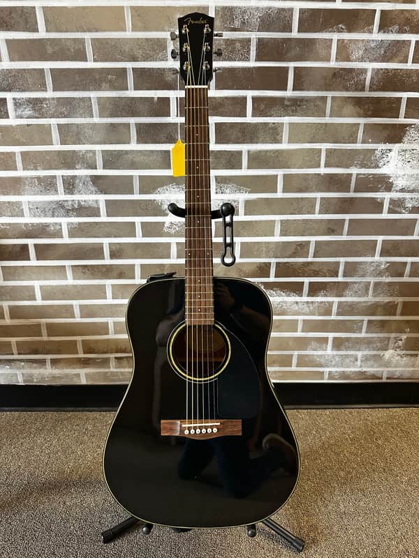 Fender DG-60/BLK Acoustic Guitar Mid 2000s - Black image 1