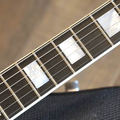 2013 Gibson Les Paul Custom Electric Guitar Black Ebony + COA HSC image 8