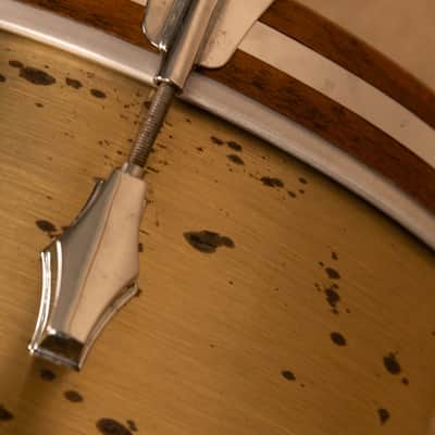 Vintage Fibes 14x18 "Brushed Brass" Bass Drum image 5