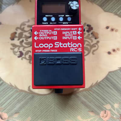 Boss RC-5 Loop Station 2020 - Present - Red image 2