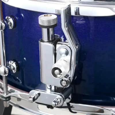 Canopus Session Superior Snare Drum 14x6.5 Navy Fade image 6