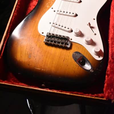 Immagine Fender Stratocaster 1955 - Sunburst - 11
