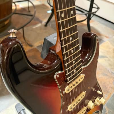 Fender Fender Custom Shop American Custom Stratocaster NOS 2025- Chocolate 3 Color Sunburst. Roasted Birdseye / AAA Rosewood image 6
