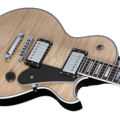 Schecter Solo-II Custom Electric Guitar - Gloss Natural (655) image 3