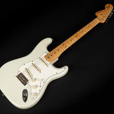 2012 Fender Custom Shop '69 Reissue Stratocaster Relic MN - Olympic White | USA Limited Edition 1 / 30 Reverse Headstock Abigail Ybarra Handwound Pickups Jimi Hendrix Style | CoA OHSC image 5