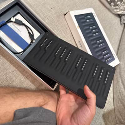 ROLI Seaboard Block 24-Key Expressive MIDI Keyboard Controller 2010s - Black image 1