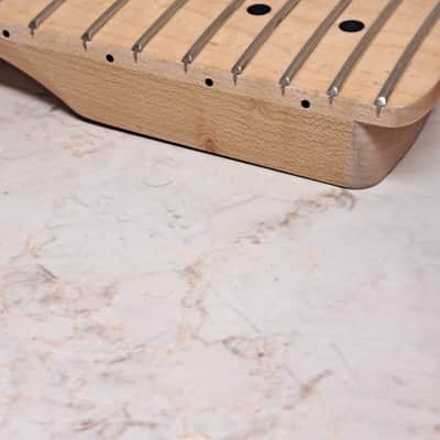 Mighty Mite 6-String Guitar Neck for Fender Stratocaster- Unfinished Birdseye Maple- NOS New Unused image 10