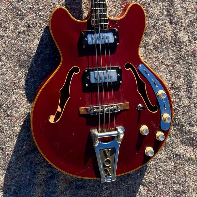 1968 Vox V272 SIDEWINDER IV Cherry Red