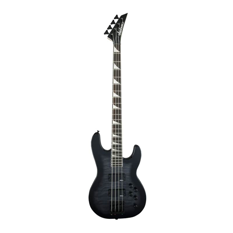 Jackson JS Series Concert Bass JS3Q 4-String Electric Guitar (Black Burst) image 1