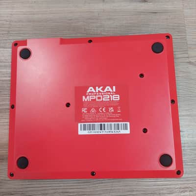 AKAI MPD218 Midi Pad Controller - Black & Red w/ original box, Manual & USB Cable SN# 694318016930 (USED) image 10