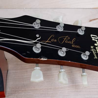 Orville By Gibson LPS-57C MIJ 1994 Lemon Drop Les Paul Reissue Made in Japan Lacquer Finish USA Pickups w/ Hard Case image 4