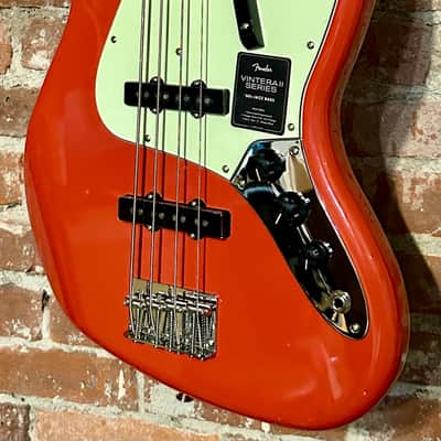 NEW Fender Vintera II '60s Jazz Bass with Rosewood Fretboard - Fiesta Red, Ships Fast with A Gig Bag! image 1