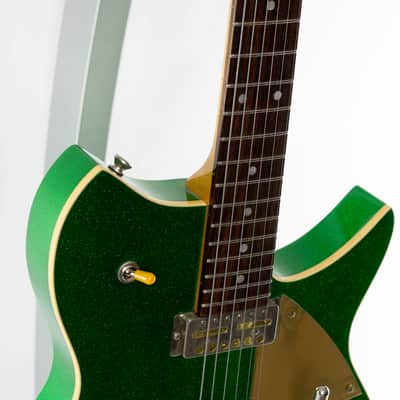 Fano Alt De Facto RB6 Thinline 2023 Candy Green Sparkle Light Distress image 6