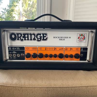Orange Rockerverb 50 MK III 2-Channel 50-Watt Guitar Amp Head 2014 - Present - Black image 1
