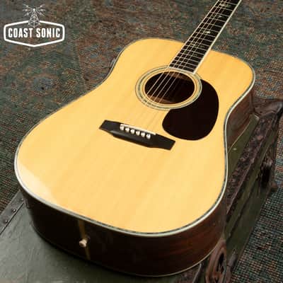 1970's Morris W-45 Dreadnought Acoustic Made in Japan image 7