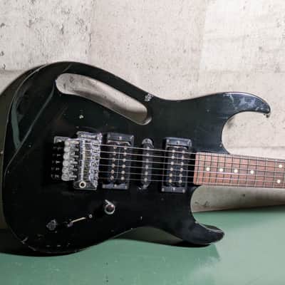 Fernandes STX-85 body FST Neck Black Steve Vai Play Boy Monkey Grip image 15